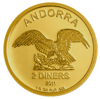 Andorra Eagle 1 g Feingold